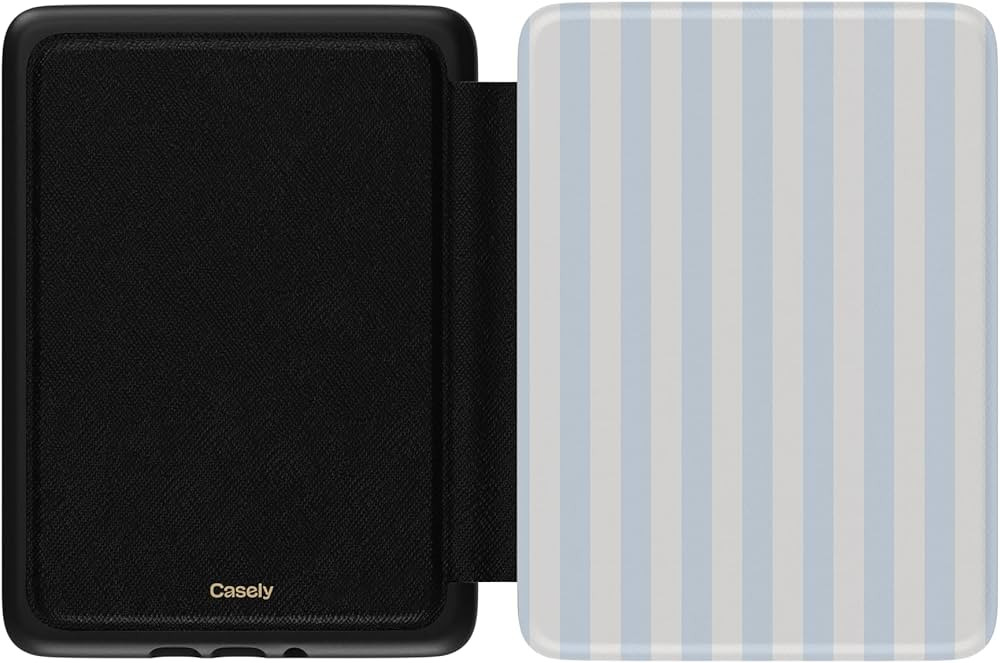 Casely Kindle Case | Blue Stripes | Sunday Best | Compatible with 7” Kindle Colorsoft and 7” ... | Amazon (US)