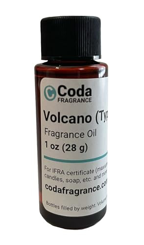 Volcano (Type) Fragrance Oil (New Version) | by Coda Fragrance | for Candles, soap, and More (6, Ounces) | Amazon (US)