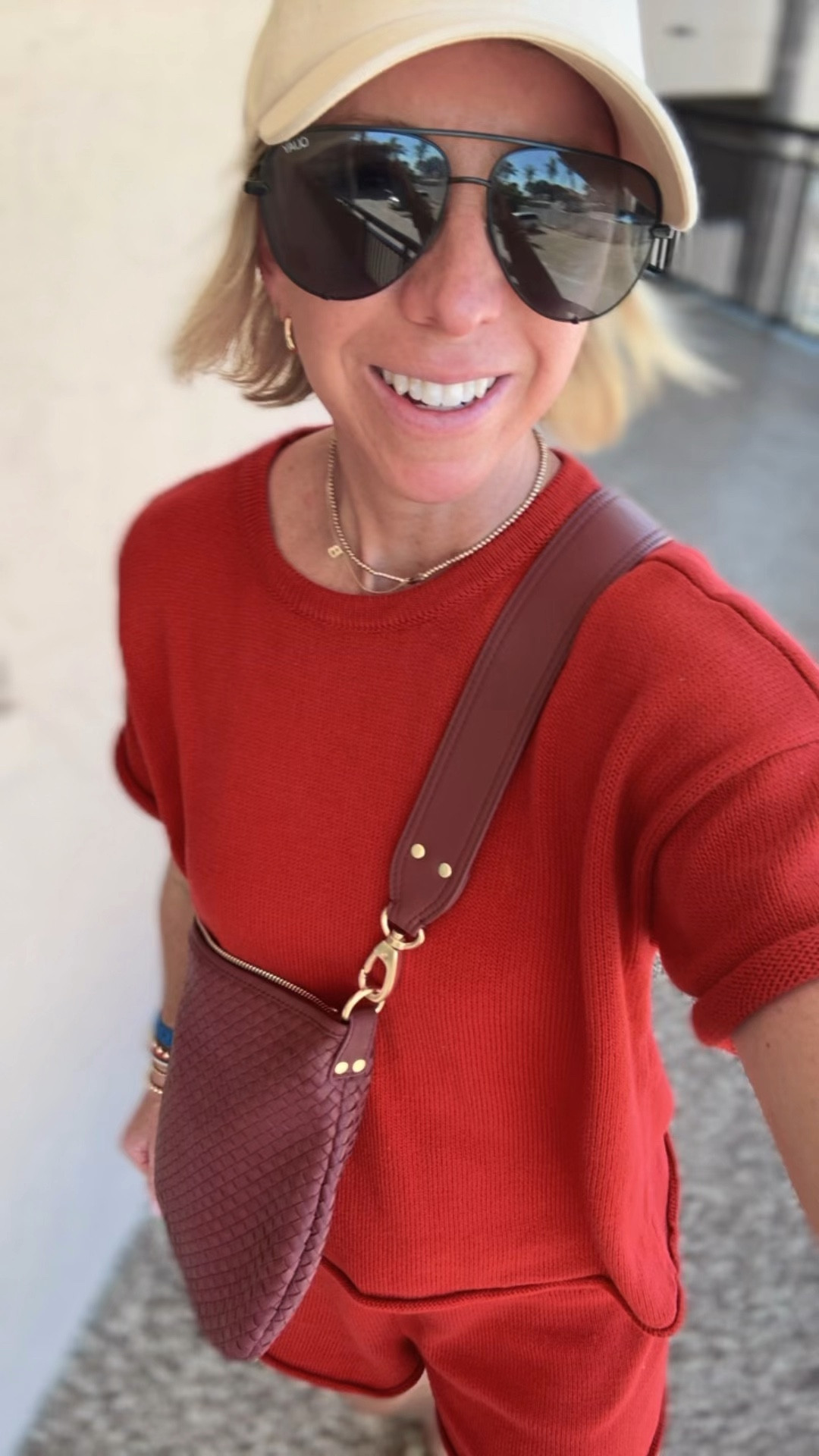 This cotton matching set was a heavy hitter on vacation last week!! 
Works as a cover-up or for sight seeing! Wearing size medium- comes in several colors 

#LTKTravel #LTKWatchNow #LTKOver40