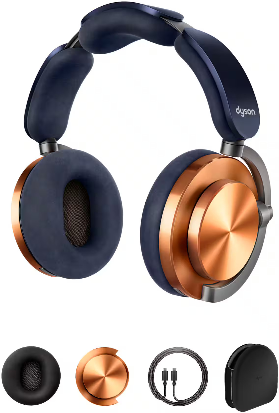 Dyson OnTrac Customizable Active Noise Cancelling Headphones Copper 759558-01 - Best Buy | Best Buy U.S.