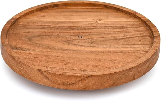 Kimona Lazy Susans Acacia Wood Kitchen Organizer for Cabinet, Kitchen Turntable Storage for Table... | Amazon (US)