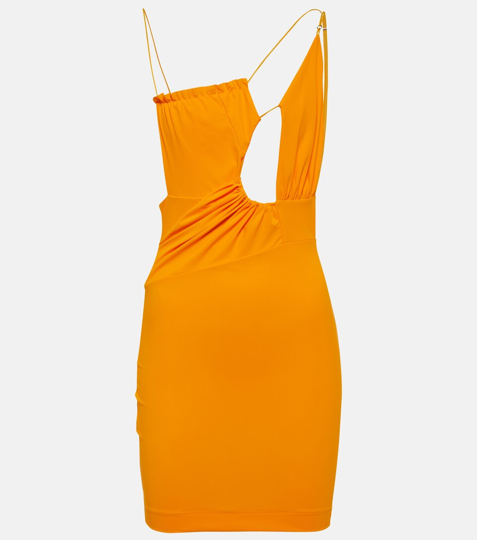 Exclusive to Mytheresa – Cutout ruched minidress | Mytheresa (US/CA)