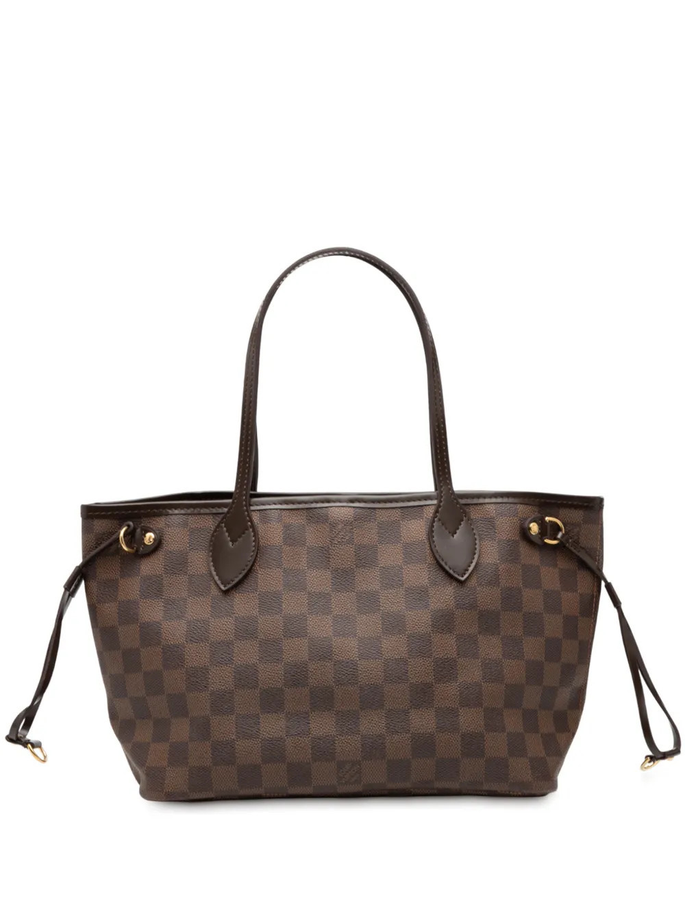 Louis Vuitton Pre-Owned 2011 Damier Ebene Neverfull PM tote bag - Brown | Farfetch Global