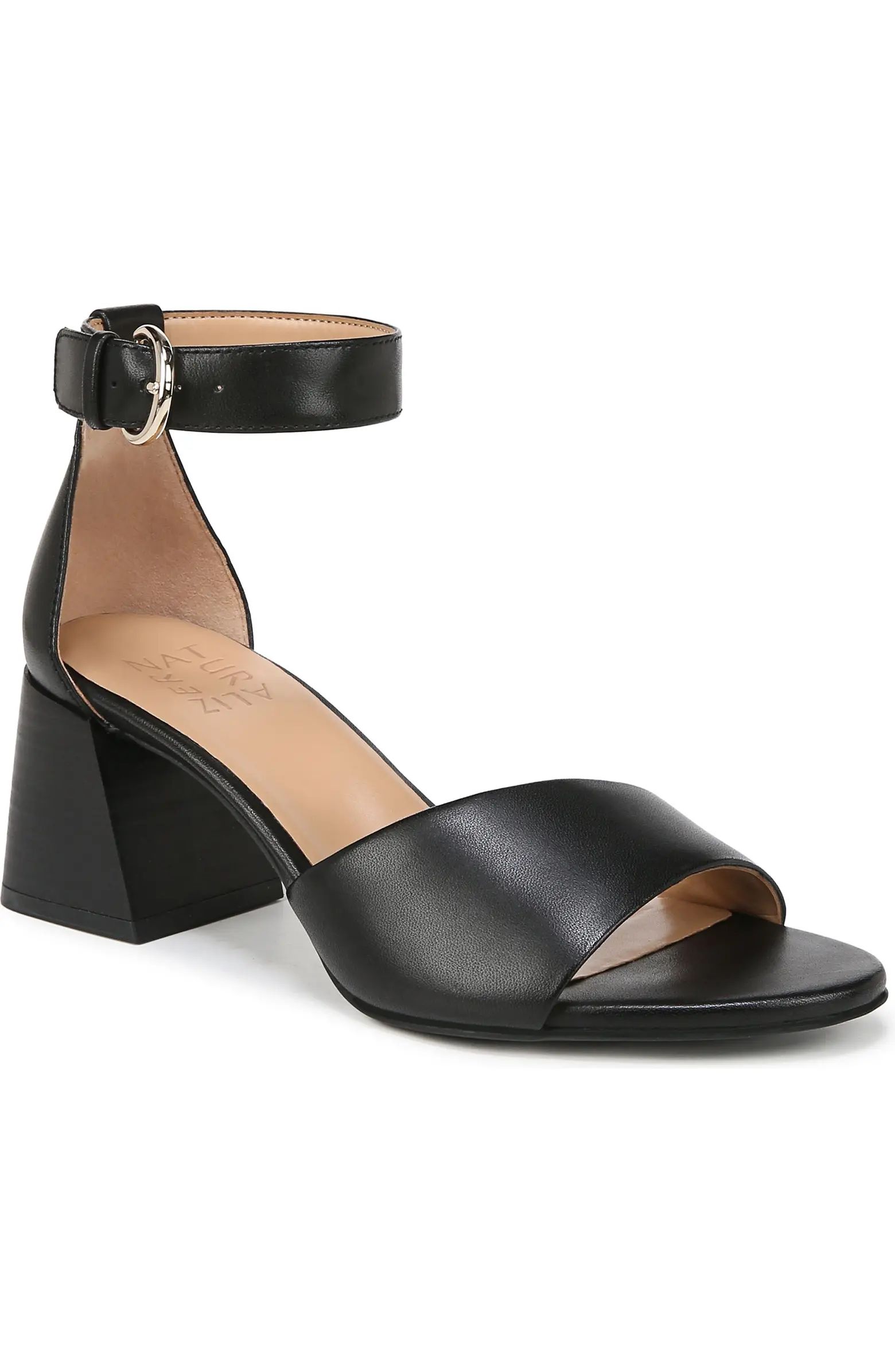 Verly Ankle Strap Flare Heel Sandal (Women) | Nordstrom