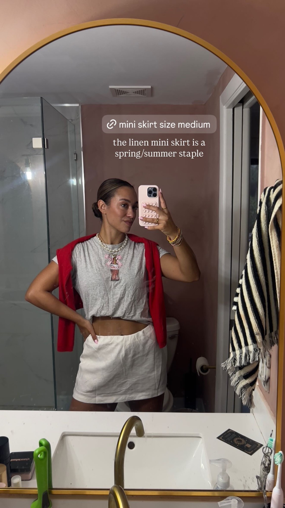 the linen mini skirt is a spring/summer staple  @abercrombie

This linen mini skirt is from last summer but sharing the same style!! Code AFLTK saves you 25% for the Abercrombie x LTK spring sale 

#LTKSaleAlert #LTKSpringSale