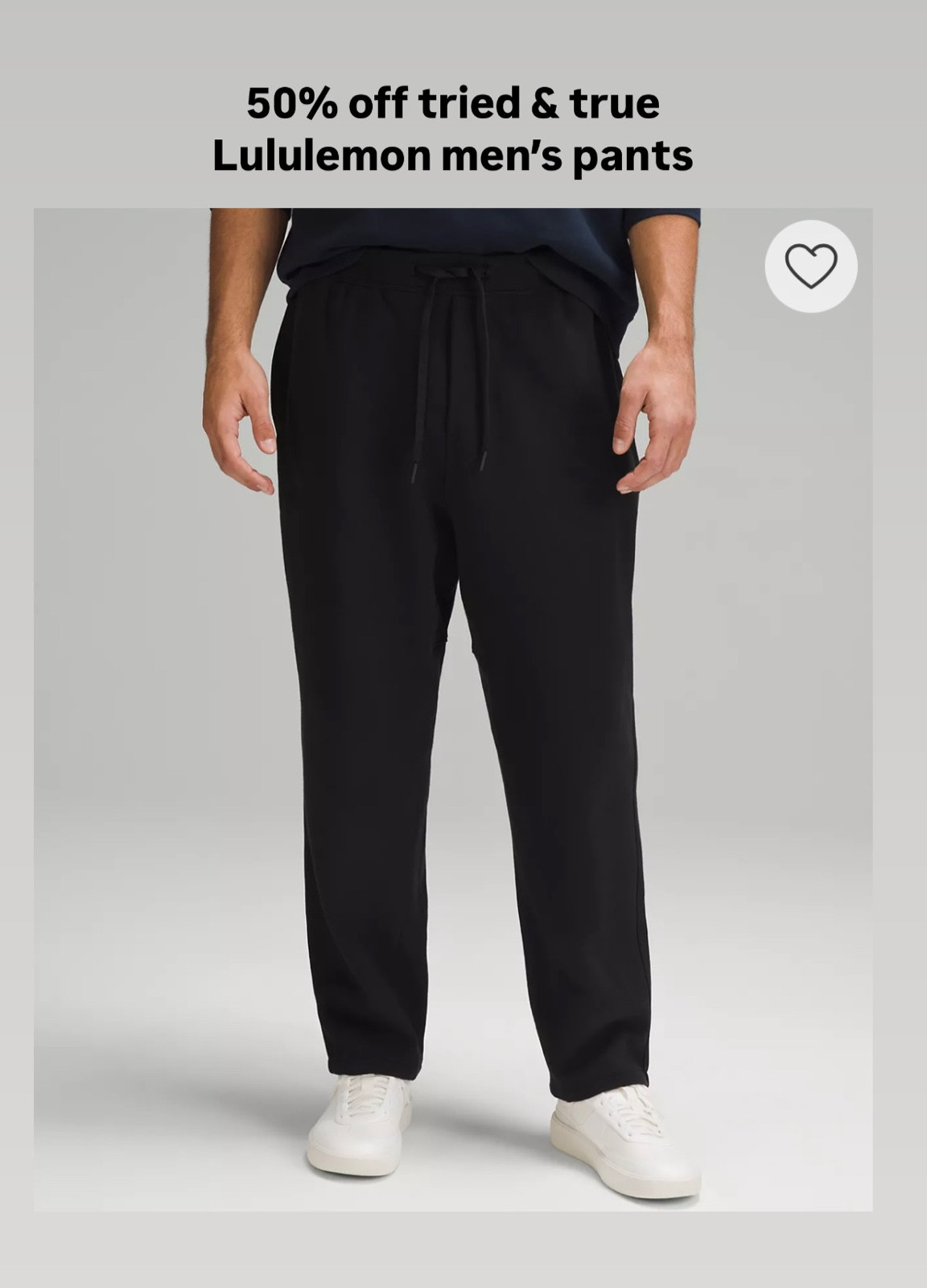 Just got marked down 50% off! Linked Regular & Short version

Got these lululemon pants for my brother as a gift earlier this year at full price and he LOVES them!

On trend relaxed fit, durable weight cotton, securely zippered side pockets and back pocket. 

Comes in regular, short, and tall inseams (each inseam is a separate product page - I linked regular and short below). 

• Also linked Smooth Spacer cargo sweat pants (soft modal blend) that Nick has and loves in the dark green color. That one comes in one length and they hem for free if you bring an item into a store. 

If in between sizes, you could size down for both of these styles since they are a relaxed fit.

Men’s style, travel, lounging 


#LTKMens #LTKFindsUnder100