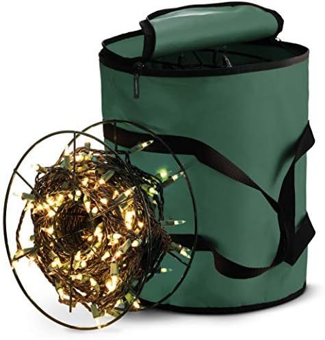 ZOBER Premium Christmas Light Storage Bag - with 3 Metal Reels to Store a Lot of Holiday Christmas L | Amazon (US)