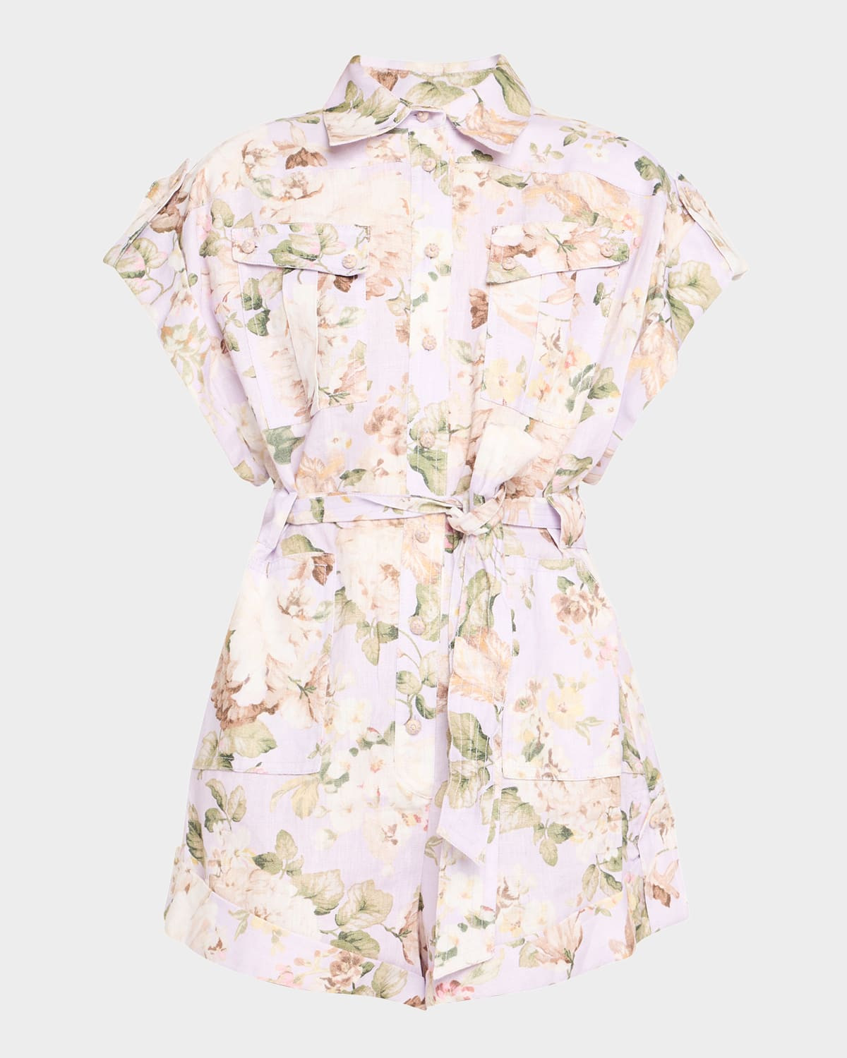 Acacia Pocket Playsuit | Neiman Marcus