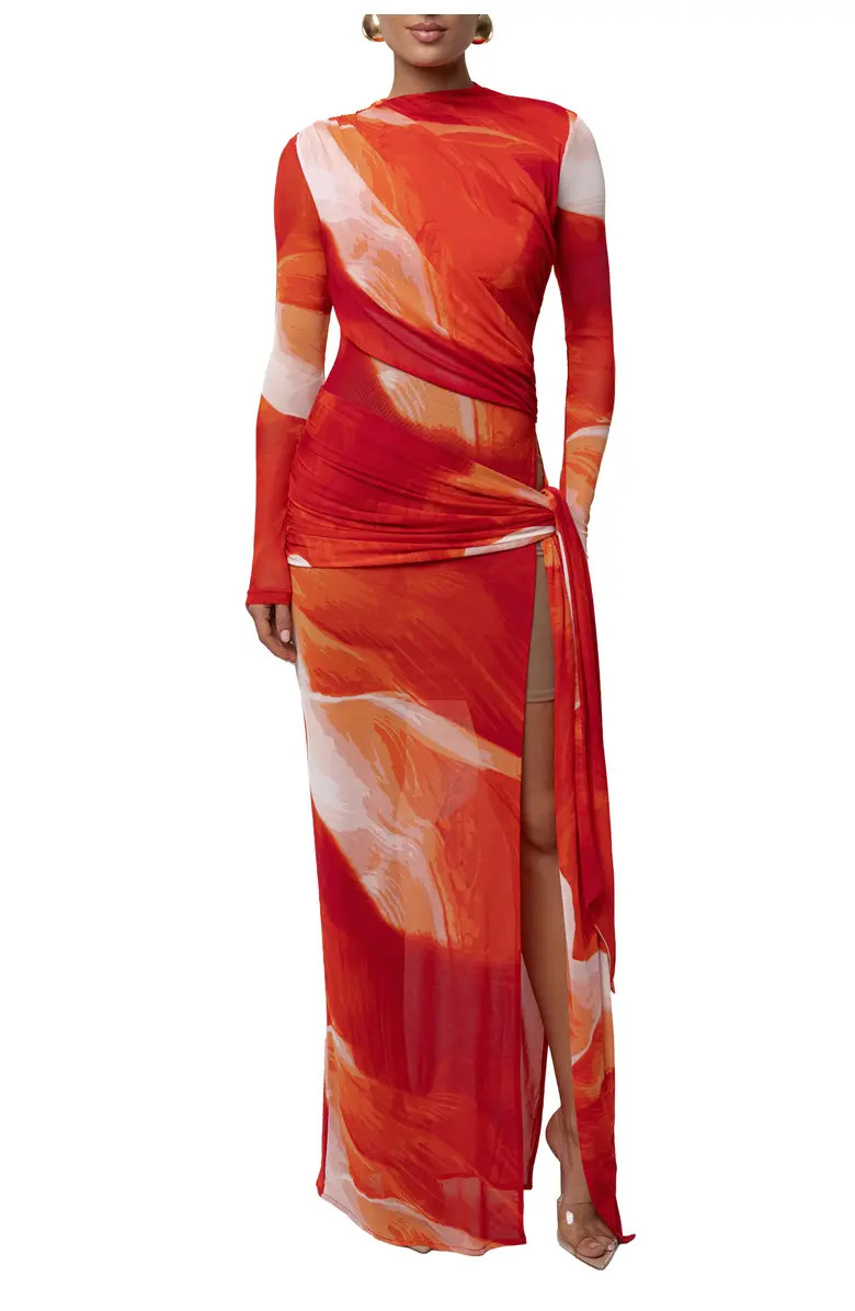 JLUXLABEL Heatwave Mesh Maxi Dress | Nordstrom | Nordstrom
