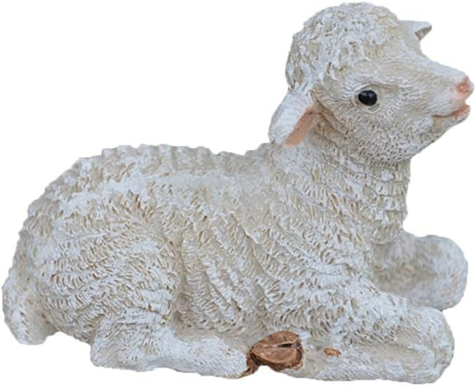 2 Pcs Sheep Panda Fairy Garden Kits Figurines for Miniatures Ornaments Fairies Gardens House Terr... | Amazon (US)