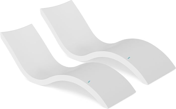 Ledge Lounger - Signature Chaise - Inside Pool & Sun Shelf Lounge Chair - Designed for Shallow Sh... | Amazon (US)