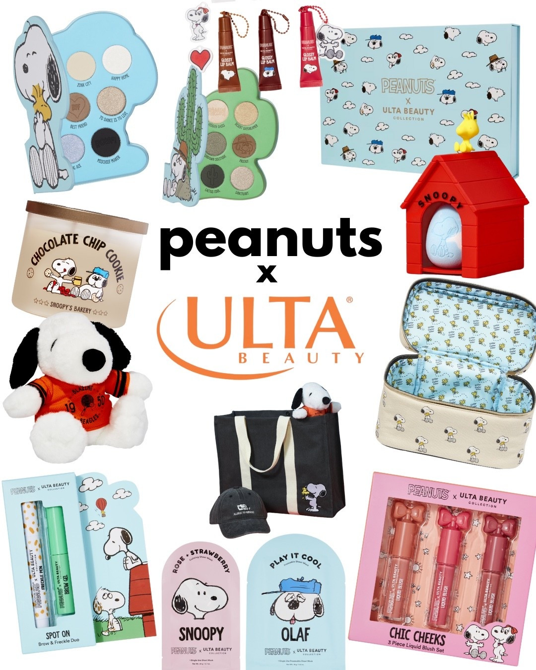 New Peanuts x Ulta Beauty collection, featuring Snoopy and his siblings!🥹

#peanuts #snoopy #ulta #makeup #ultabeauty #skincare #travel #candle #giftguide #beauty 

#LTKStyleTip #LTKSeasonal #LTKBeauty