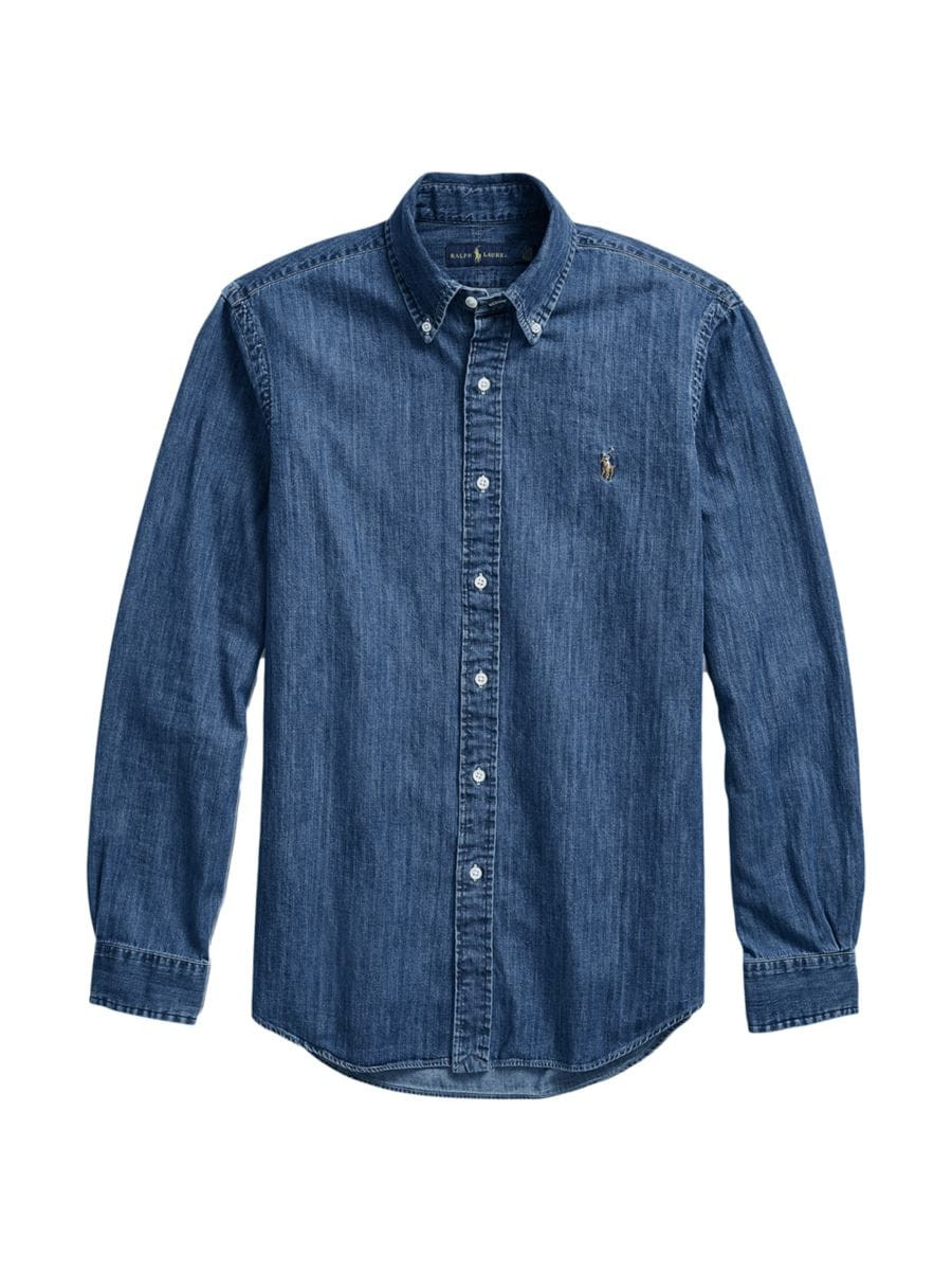 Classic-Fit Denim Shirt | Saks Fifth Avenue