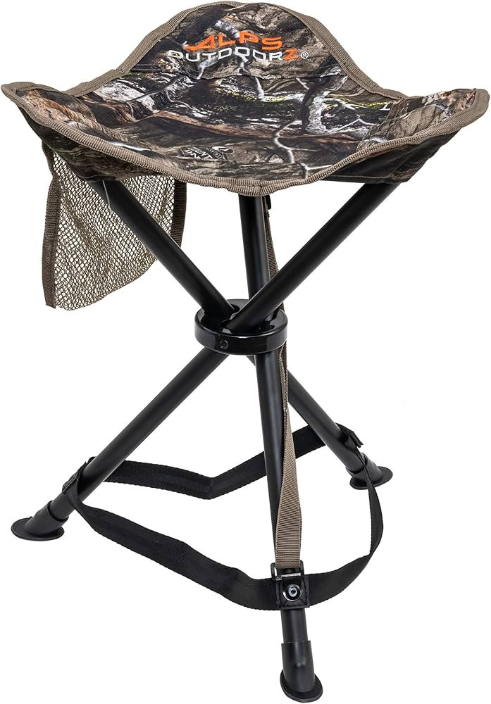ALPS OutdoorZ Tri-Leg Hunting Stool, One Size, Mossy Oak Country DNA | Amazon (US)