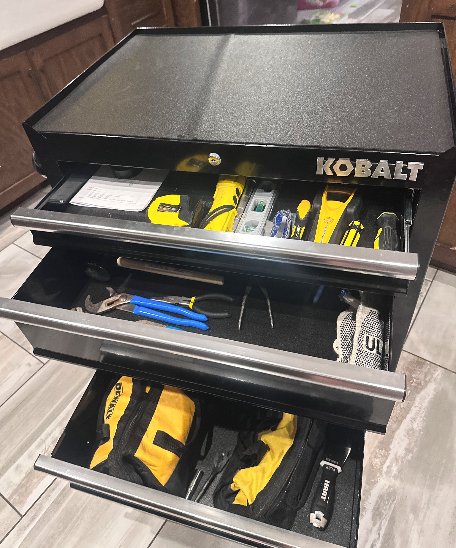 My husband loves this Kobalt tool chest. Quality made and very sturdy! Save $70 today on the gray color with your Christmas money! 

#LTKGiftGuide #LTKSaleAlert #LTKMens