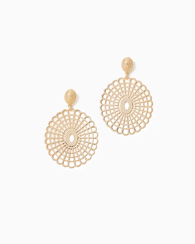 Lilly Lace Statement Earrings | Lilly Pulitzer