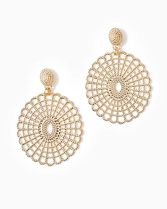 Lilly Lace Statement Earrings | Lilly Pulitzer