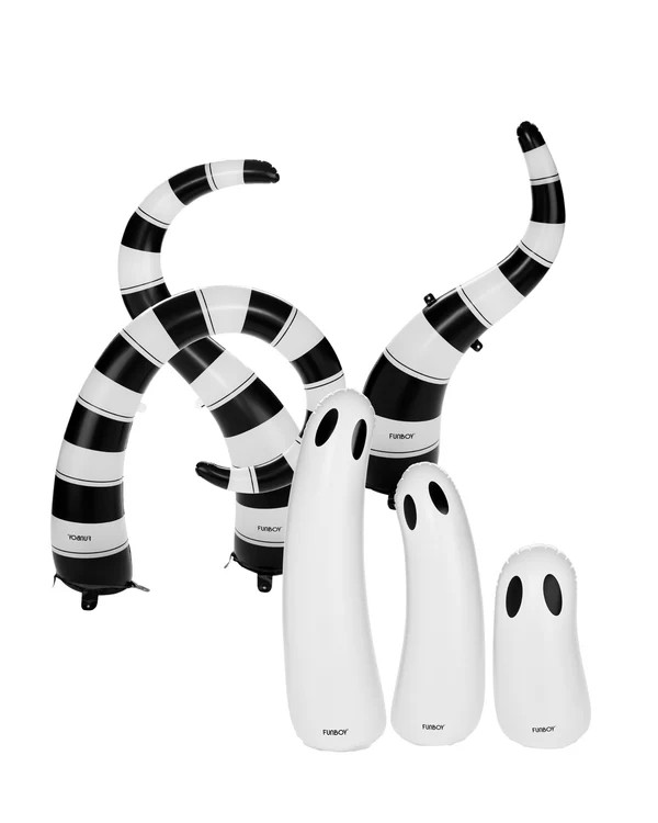 Halloween Decor Bundle
                      Inflatable Snake + Ghost Set | FUNBOY