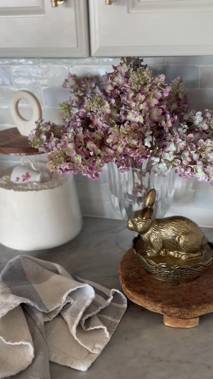 My tip for styling your kitchen for spring or summer: add a pop of color with florals! It’s the easiest change, and already our kitchen feels brighter! 

#LTKHome #LTKStyleTip