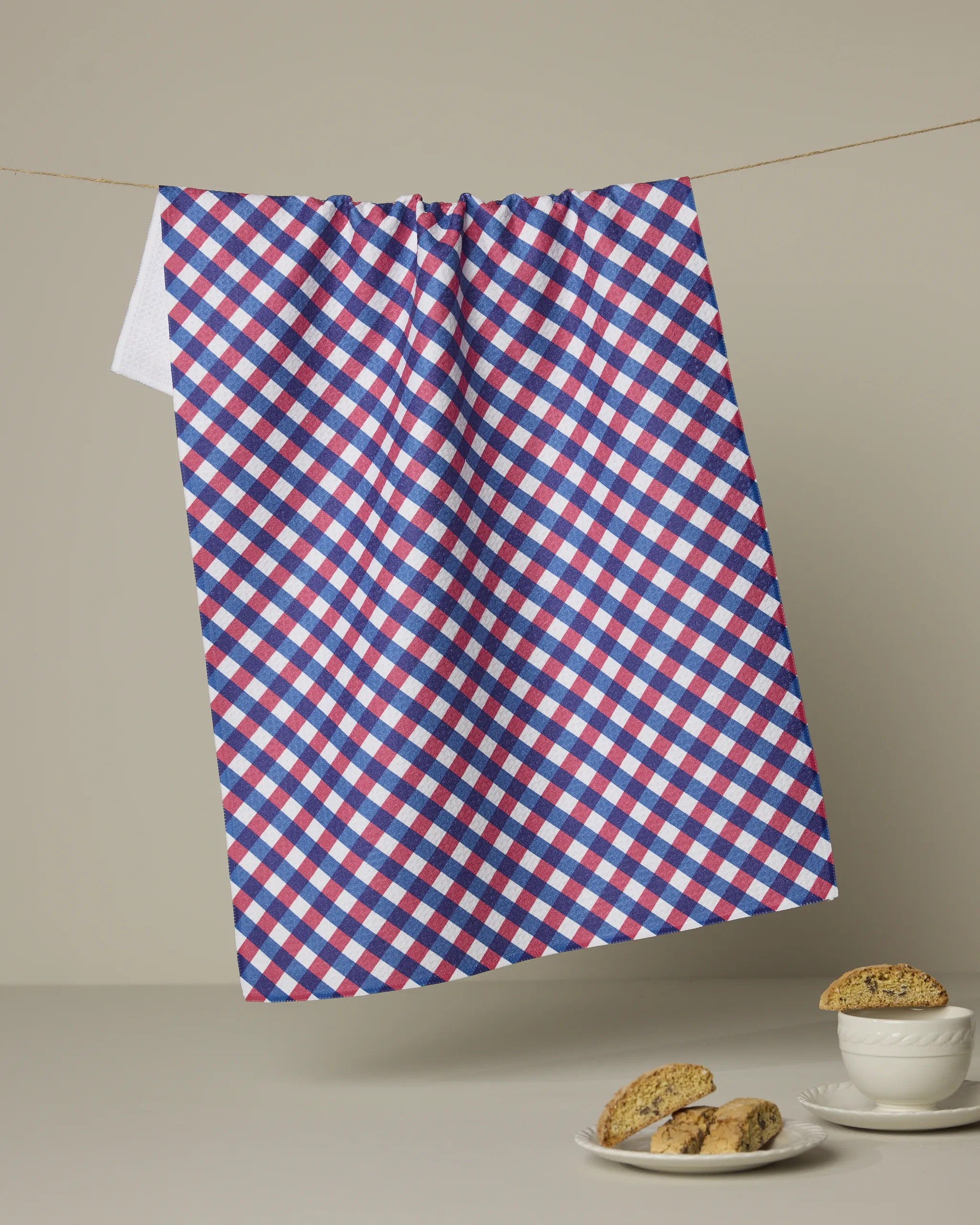 Heritage Check Tea Towel | Geometry | Geometry