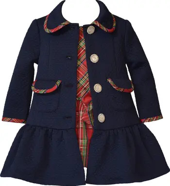 Iris & Ivy Plaid Dress & Coat Set | Nordstromrack | Nordstrom Rack