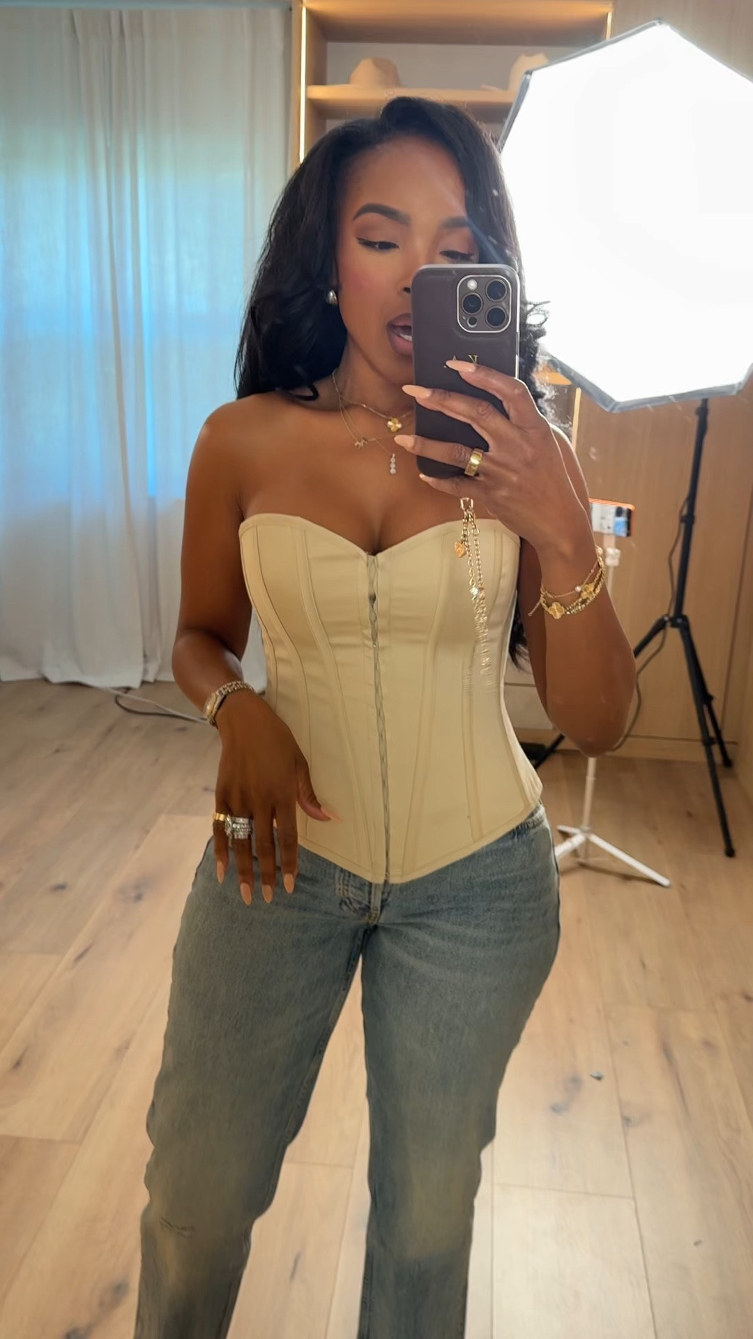 Scroll to shop 🤎  

Perfect for date night, girls’ night out, or dressing up your favorite denim.  

Follow me on Instagram and YouTube @kirasfashionfinds  

#LTKvlog #LTKgrwm