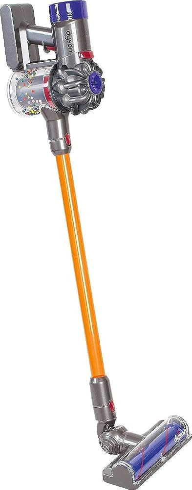 Casdon 68702 Dyson Cordless Vacuum Interactive Toy for Children Aged 3+, Purple and Orange | Amazon (US)