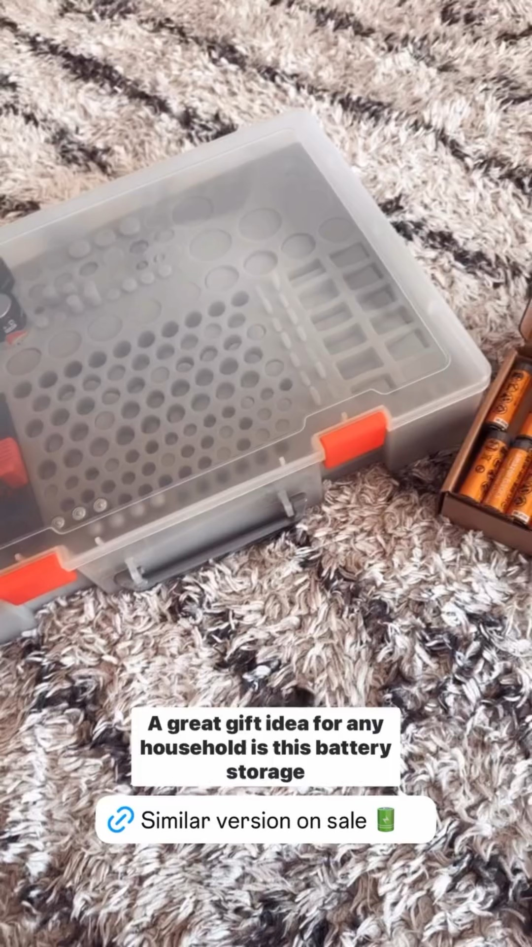 Battery storage! Great household gift idea!! 🔋

#LTKHome #LTKSaleAlert