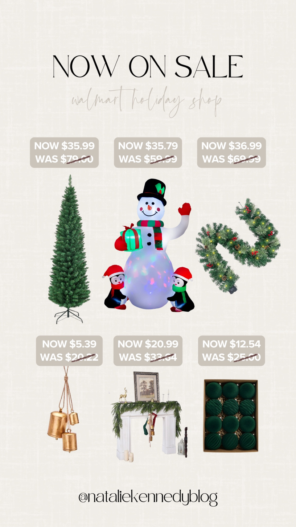 Walmart Holiday Shop- pieces now on sale!