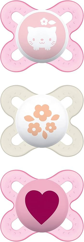 MAM Start Newborn Pacifiers Value Pack, Newborn Baby Girl Pacifiers, Best Pacifier for Breastfed ... | Amazon (US)