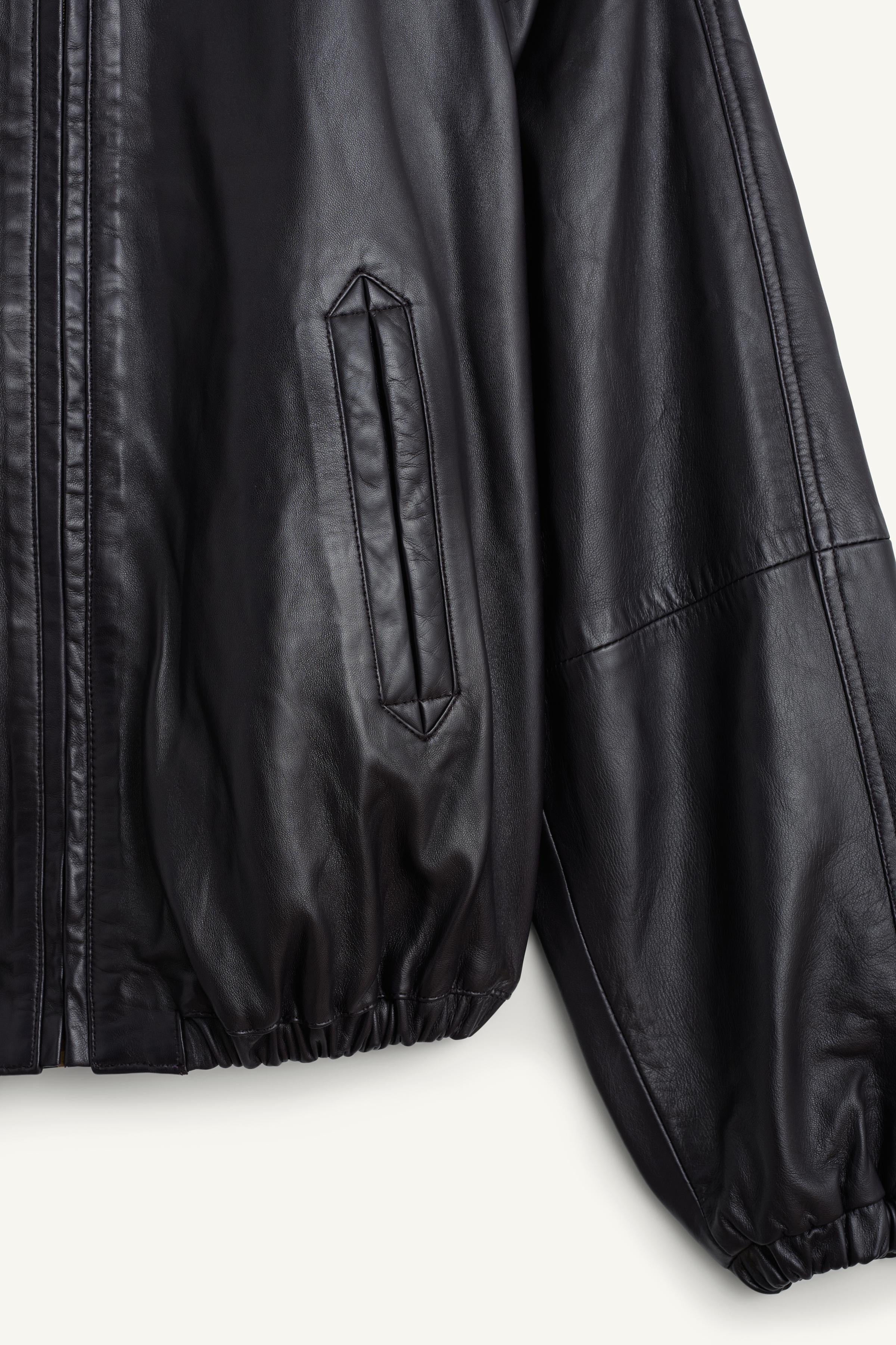 CCN LEATHER BOMBER | Zara UK
