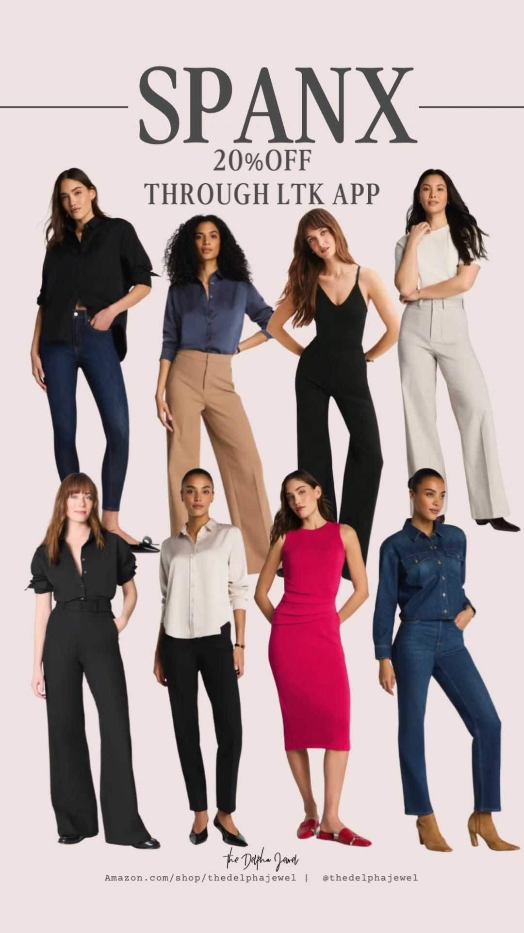 Exclusively through LTK, you can save 20% off at @Spanx  with code LTK20

Linking some of my favorite @Spanx  pieces for you to grab while they are on sale! 

Over 40 style, fall outfits women, work outfits, business casual workwear, mom style, autumn outfits, date night outfits, fall fashion hauls

#LTKSaleAlert #LTKWorkwear #LTKOver40