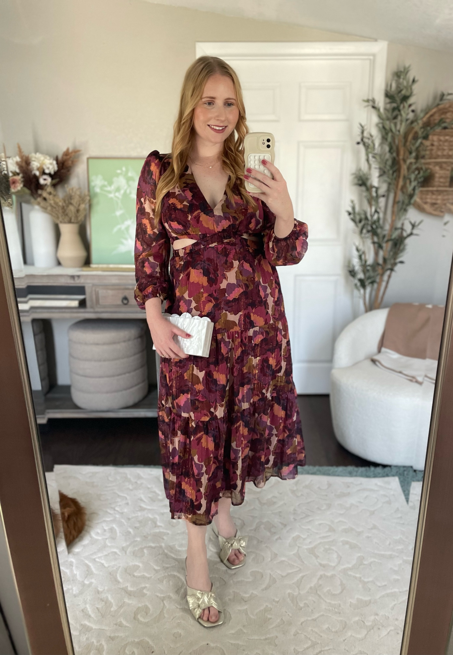 Sofia Jeans Womens Cut Out Maxi Dress with Long Sleeves - size medium - Walmart fall dress, Walmart dresses, Walmart fall fashion #walmart 

#LTKFind #LTKwedding #LTKSeasonal