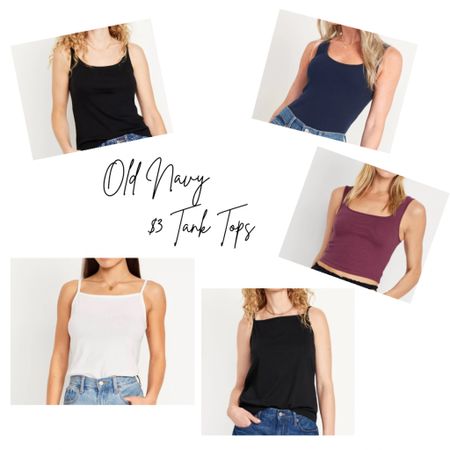 Old Navy tanks on sale for $3!

#LTKSaleAlert #LTKFindsUnder50