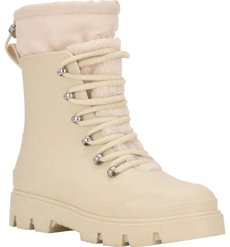Marc Fisher LTD Freely Waterproof Lace-Up Lug Sole Boot | Nordstromrack | Nordstrom Rack