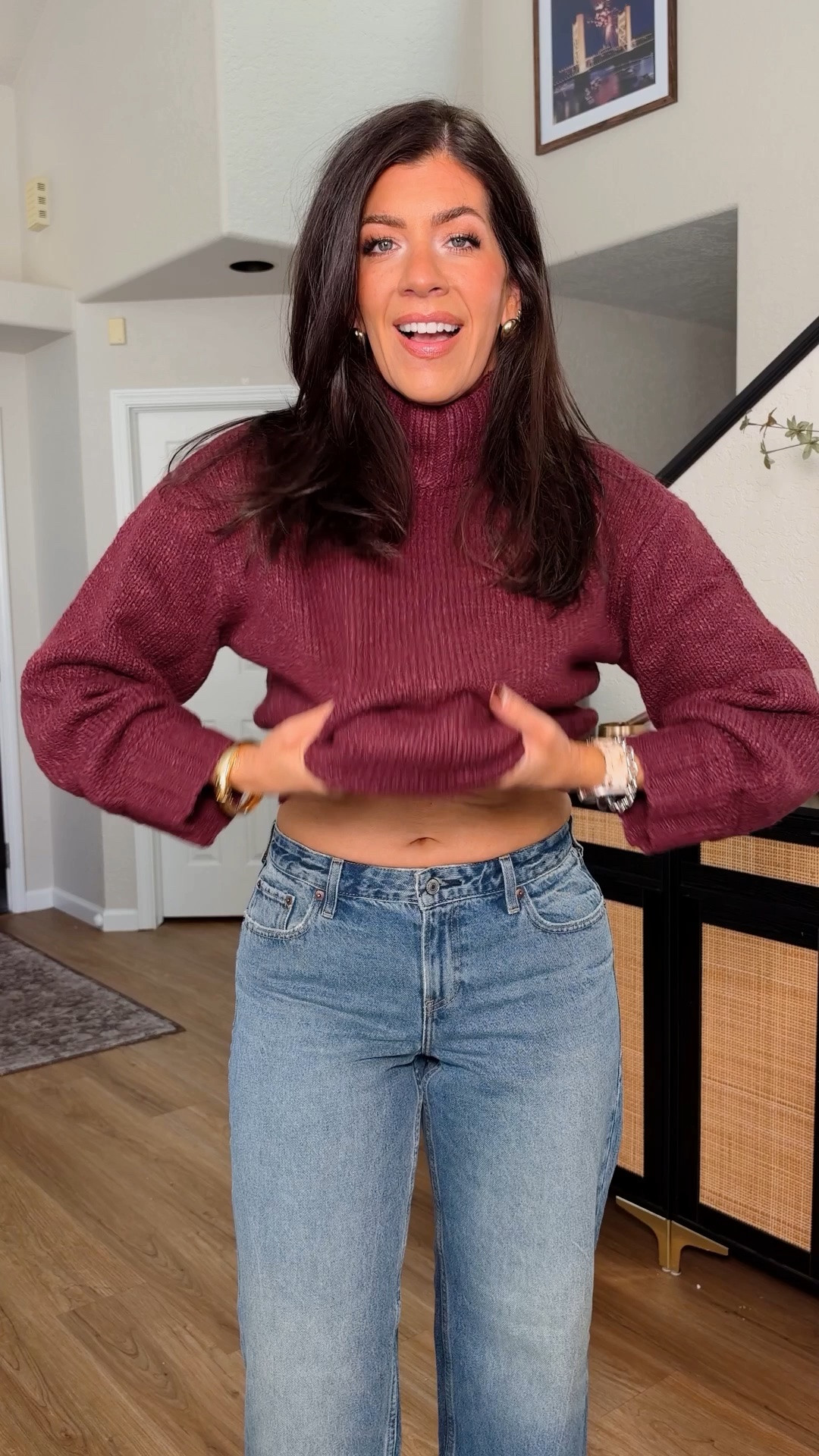 Use code AFLTK to get an additional 20% off almost everything 
Fall sweater weather is here! I do a medium in the mock neck and button up sweatshirt and a small in the half zip and red off the shoulder. So cozy!  

Up to 30% Off Select Sweaters & Sweatshirts
*Offer valid online only October 10, 2026 to October 13, 2026 in US/CA. Offer applies to select styl* in stores and online at checkout from October 10, 2026 to October 11, 2026 in US/CA. Exclusions apply. See details online.

@abercrombie #abercrombiepartner