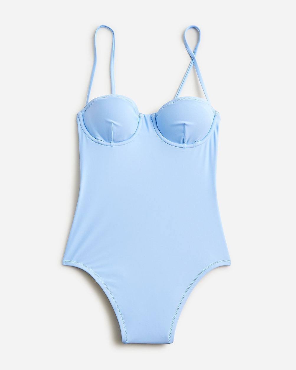 Balconette underwire one-piece swimsuit | J.Crew US