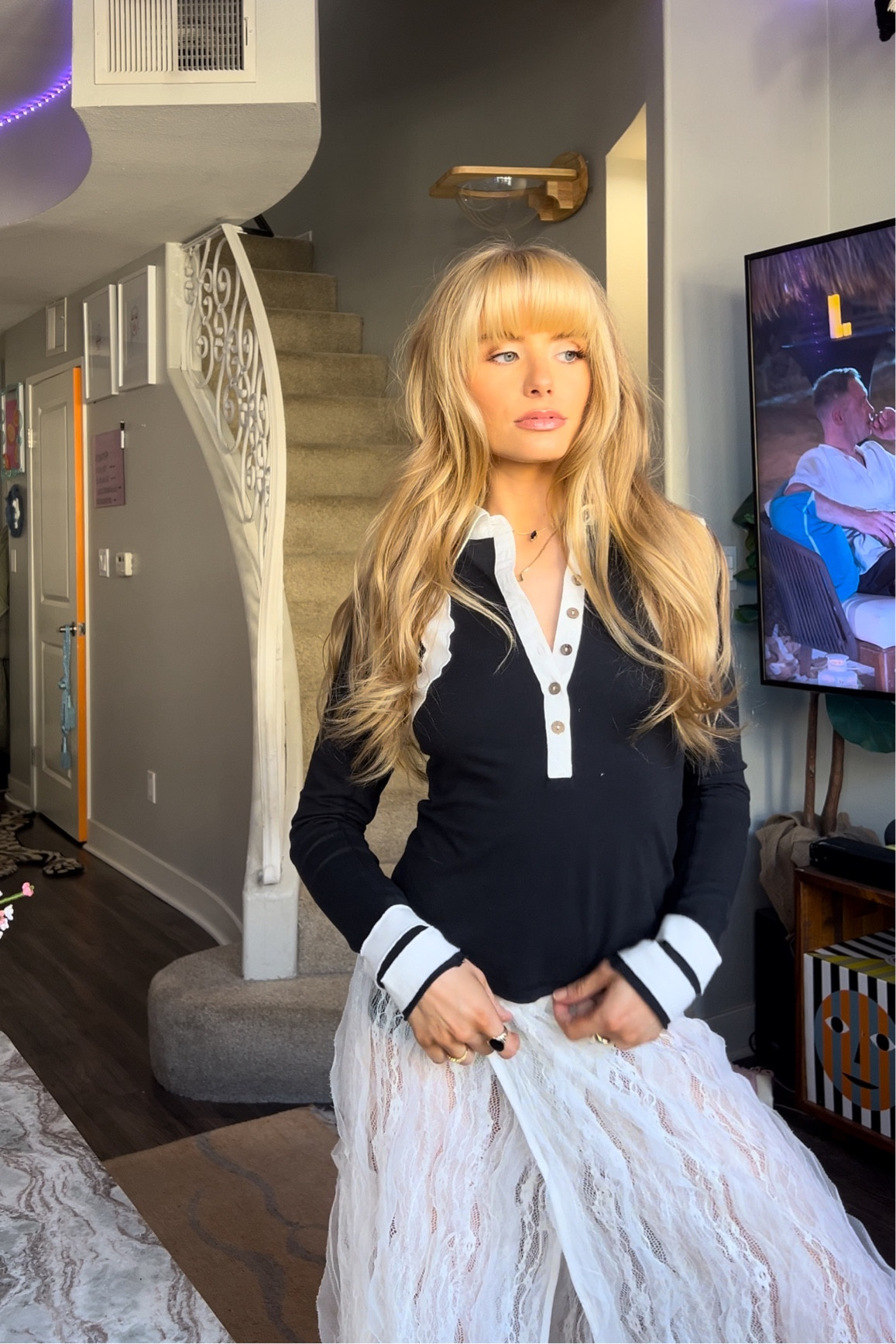 I could not be more obsessed with this outfit. Omg. And the shirt is half off!! Such a comfy and cute fit 

#LTKSpringSale #LTKfindsunder100 #LTKstyletip