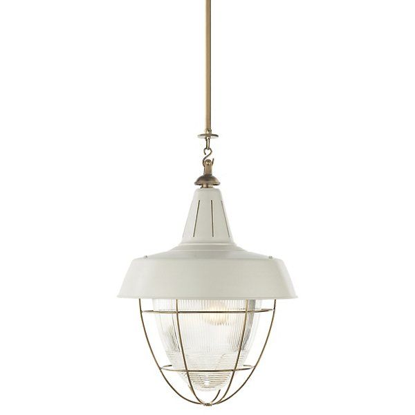Henry Industrial Pendant with Prismatic Glass | Lumens