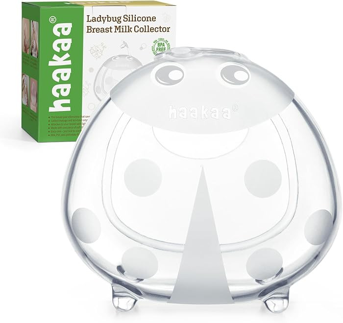 haakaa Ladybug Breast Milk Collector Milk Catchers 2.5oz/75ml,1PC | Amazon (US)