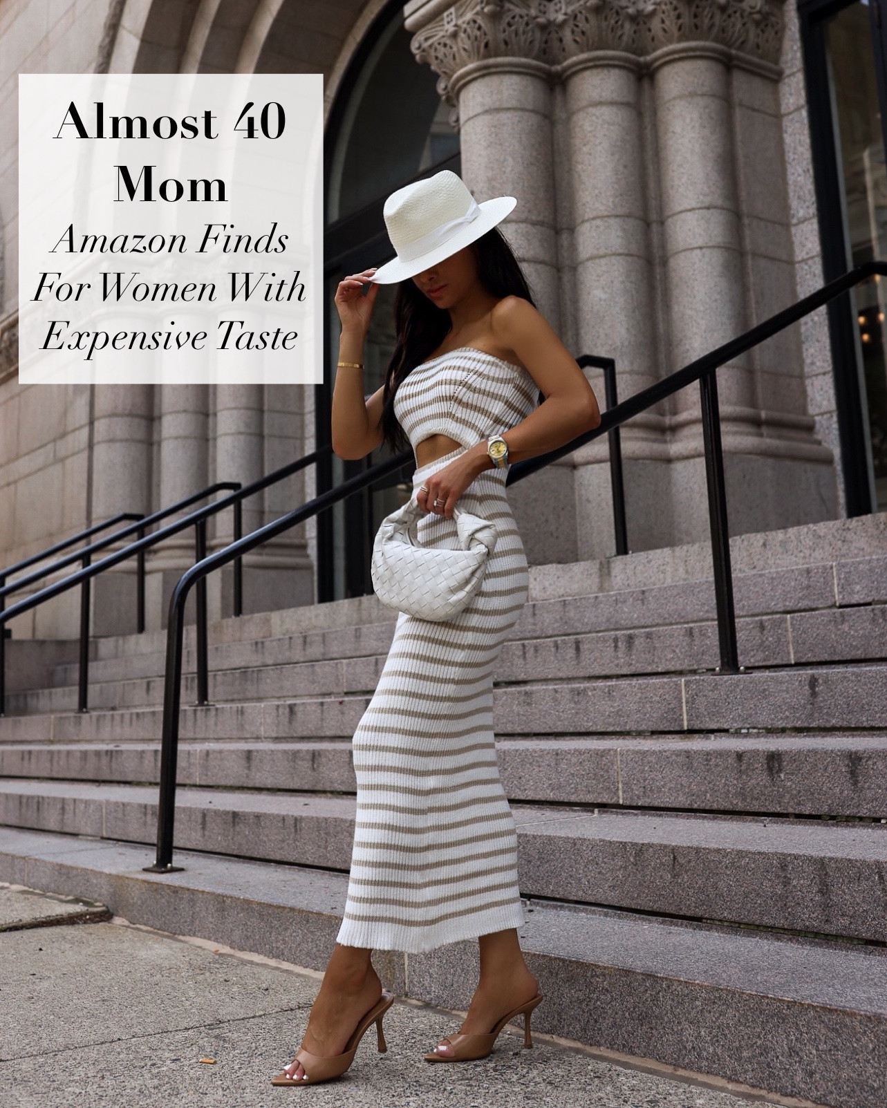 Amazon pieces that look designer 
Farm Rio inspired dress for a fraction of the price 
Hermes inspired bag 
Elf eye shadow stick that’s so similar to Armani shadows (in shade Extra Toasted)

#LTKSaleAlert #LTKOver40 #LTKmomlife