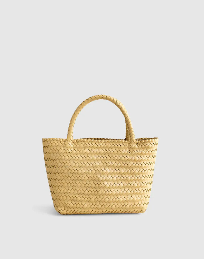 The Signature Woven Mini Tote | Madewell