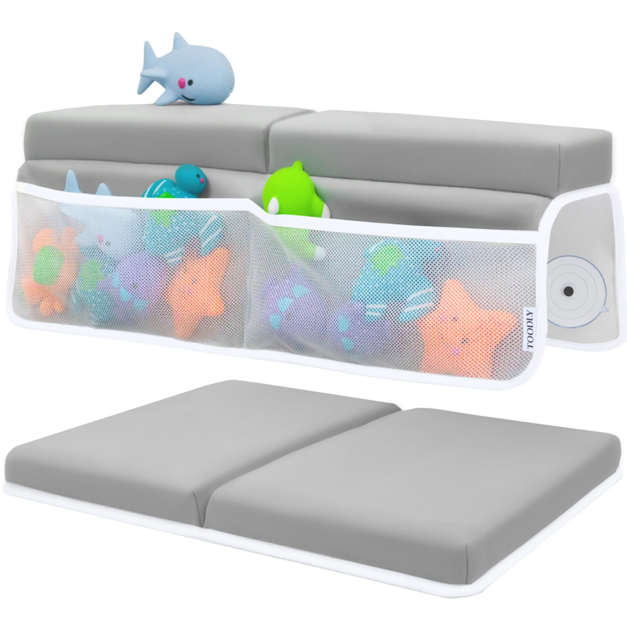 Comfortable Baby Bath Kneeler and Elbow Rest Pad Set – Thick Memory Foam Bath Kneeling Pad with... | Amazon (US)