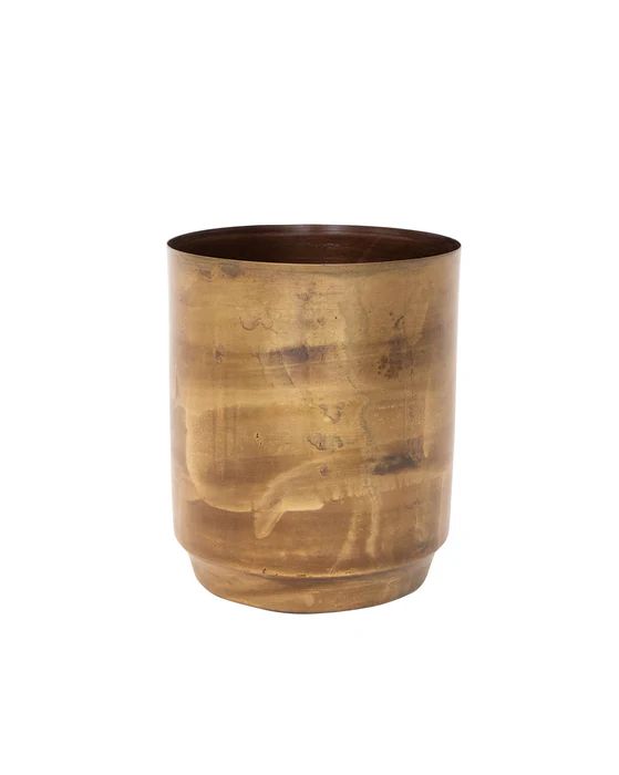 Distressed Brass Pots | McGee & Co.