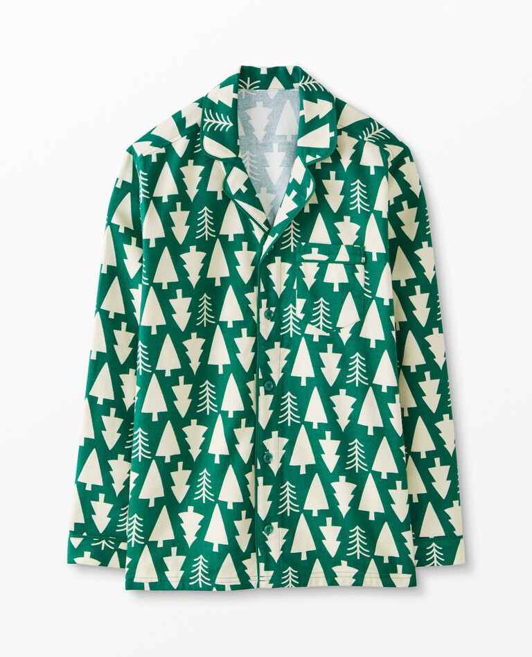 Adult Unisex Flannel Pajama Top | Hanna Andersson