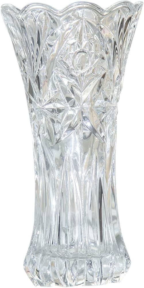 Slymeay Flower Vase Glass Thickening Design for Home Decor,Wedding vase or Gift - 7.5" High x4 Wi... | Amazon (US)