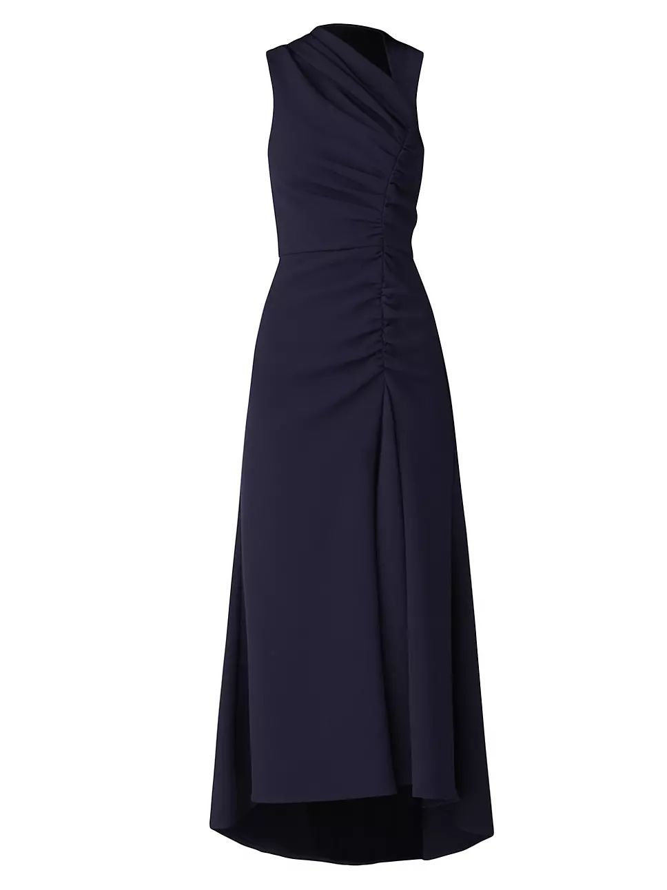 Shoshanna Jones Ruched High-Low Maxi Dress | Saks Fifth Avenue