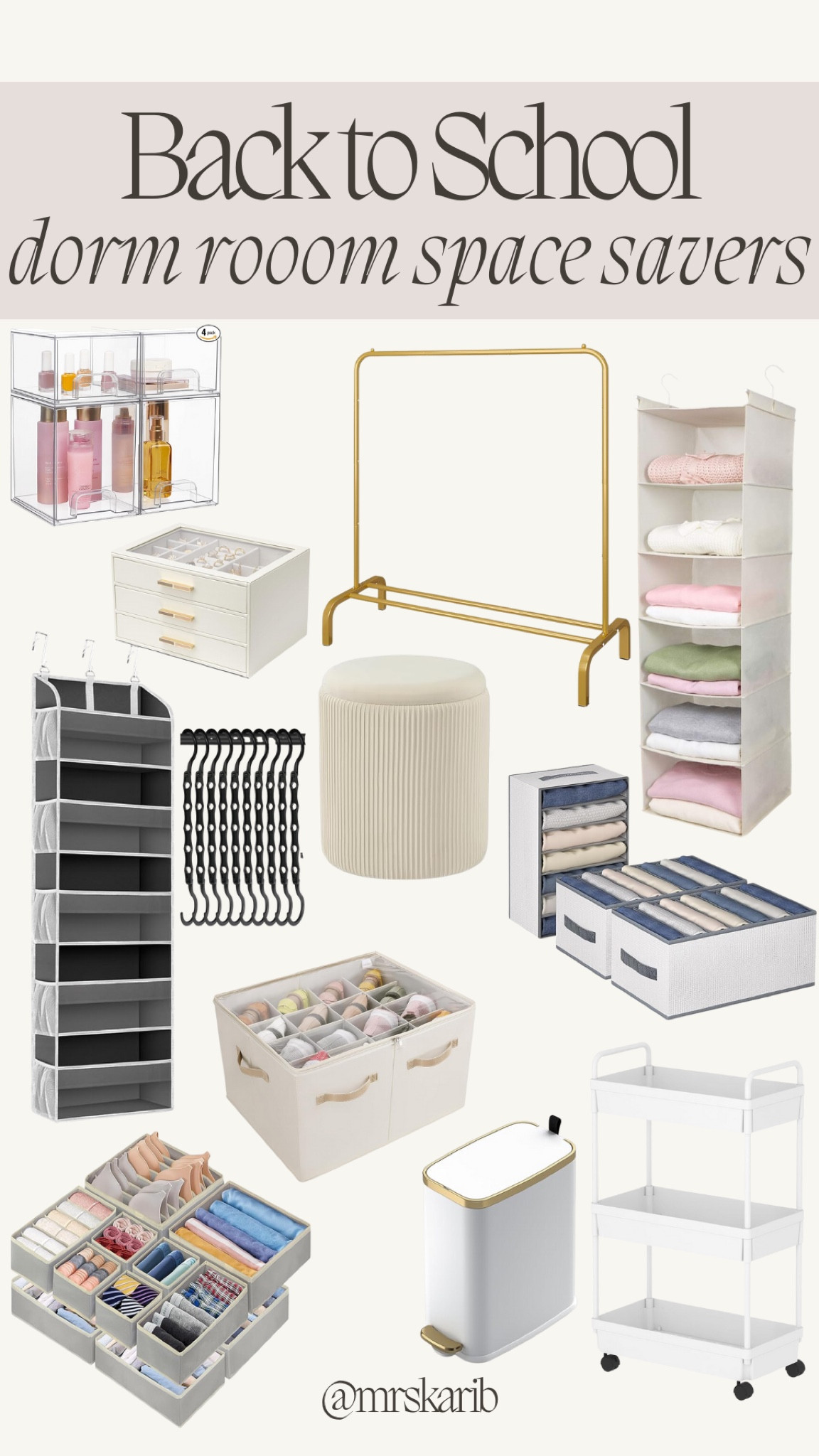 Back to school dorm room space savers!

Dorm room inspo - storage ideas - shoe organizers - storage ottoman - drawer organizers - space savers - clear drawers - dorm necessities


#LTKHome #LTKBacktoSchool #LTKStyleTip