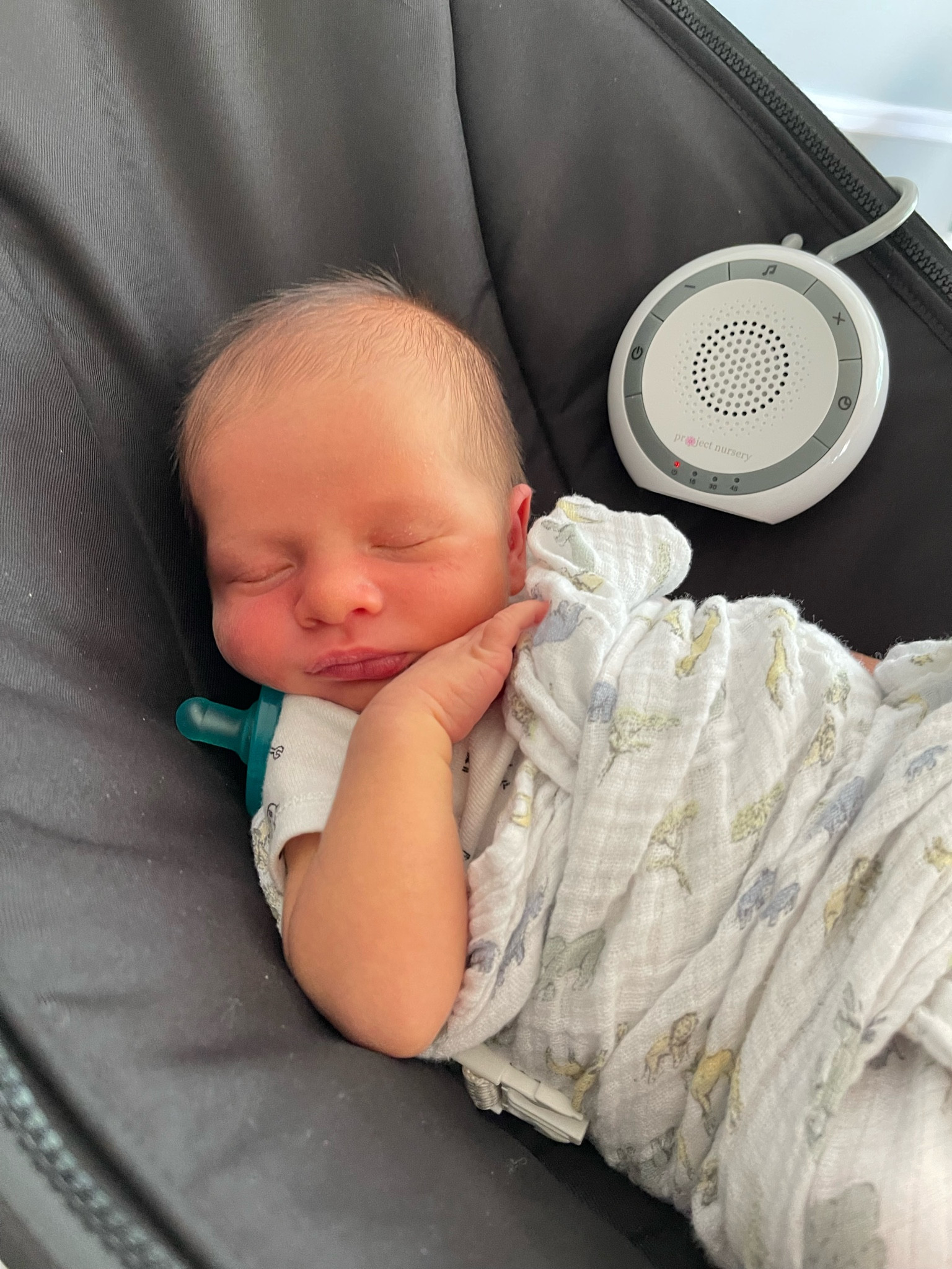 Obsessing over this portable sound machine for our newborn. It’s a must have registry item! I clip it on the bassinet, swing, stroller & even the baby carrier when I wear him! It’s a game changer 🫶🏼

#LTKbaby