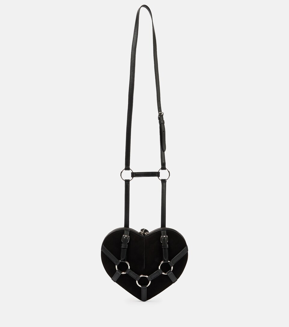 Le Cœur embellished leather shoulder bag | Mytheresa (INTL)